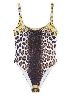 VERSACE NWT Wild Barocco Printed One-Piece Swimsuit